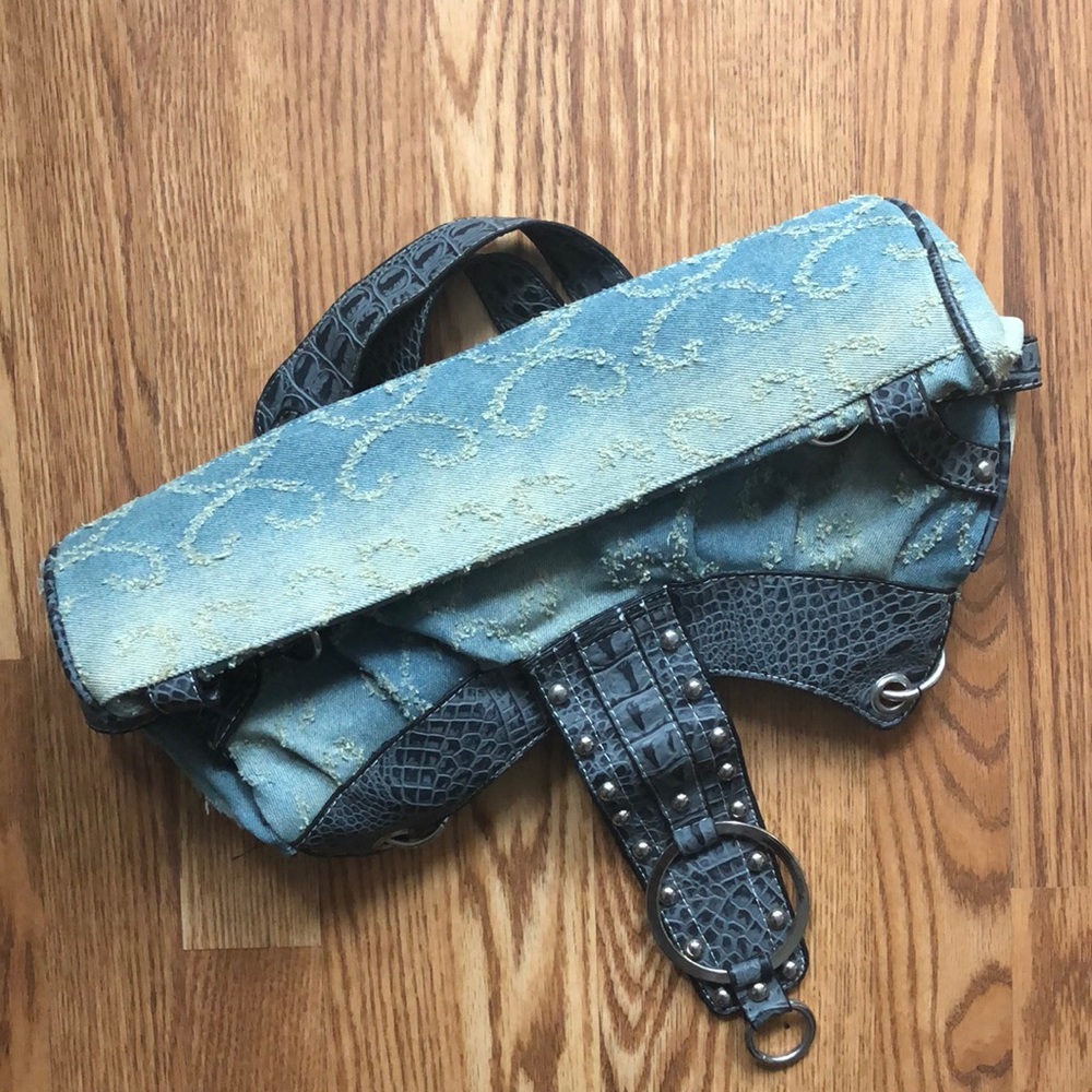 Denim handbag - Picture 2 of 7